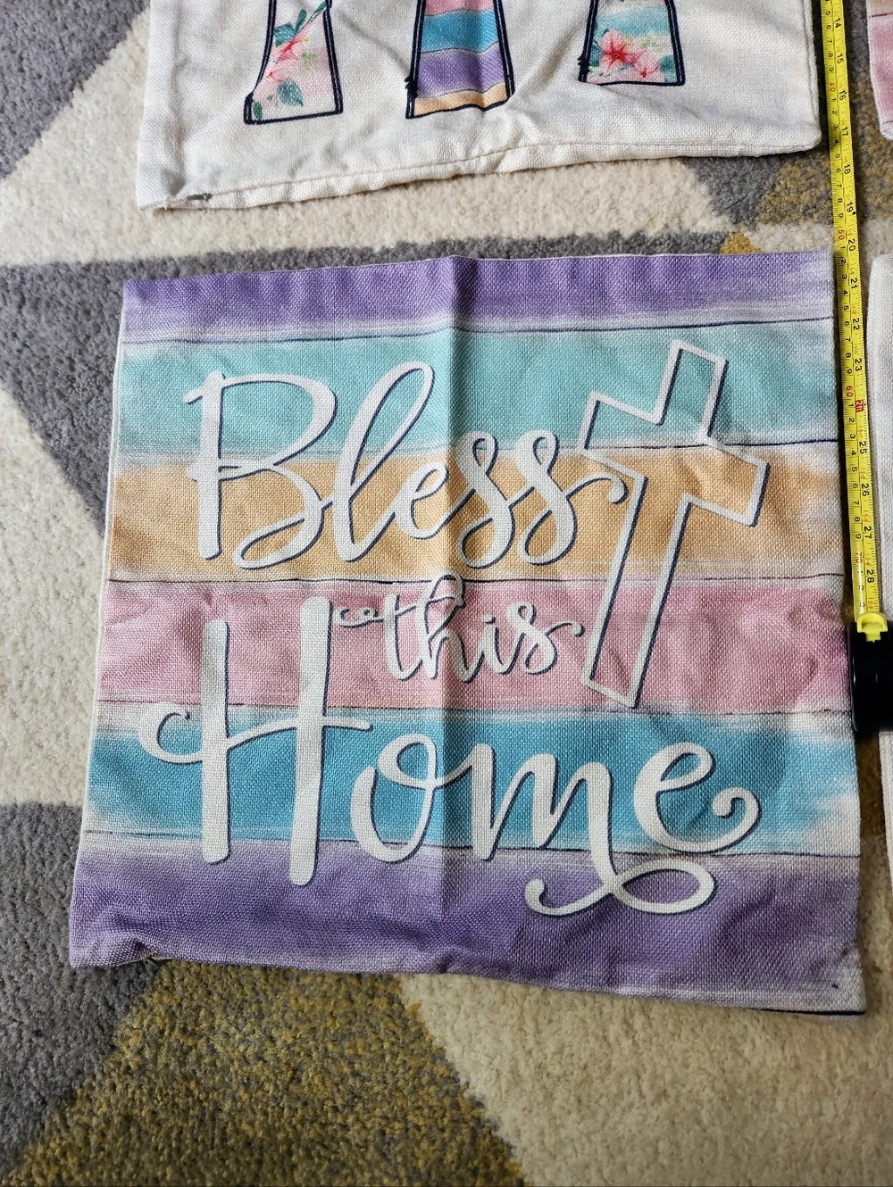 Spring Easter Throw Pillow Covers Set of 4 17